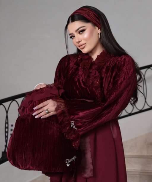 Alternative view of Burgundy pyjama