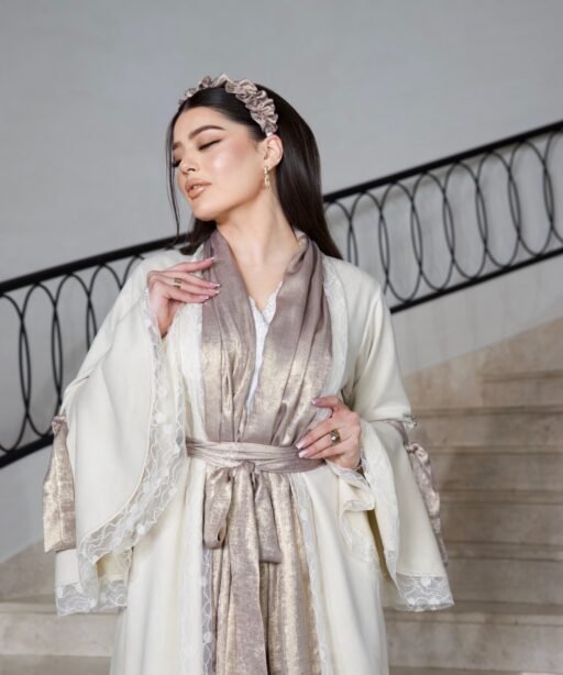 Alternative view of Gold dress